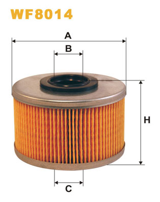 Brandstoffilter Wix Filters WF8014