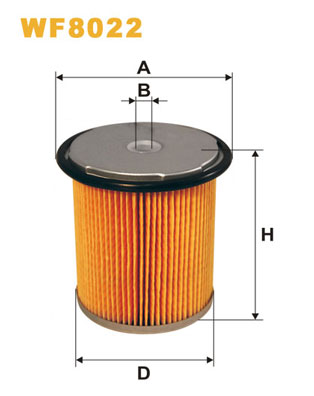 Brandstoffilter Wix Filters WF8022