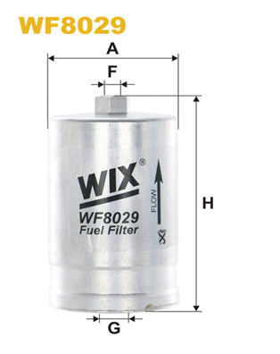 Brandstoffilter Wix Filters WF8029