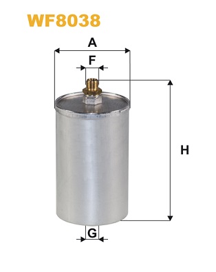 Brandstoffilter Wix Filters WF8038