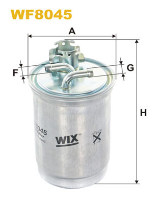 Brandstoffilter Wix Filters WF8045