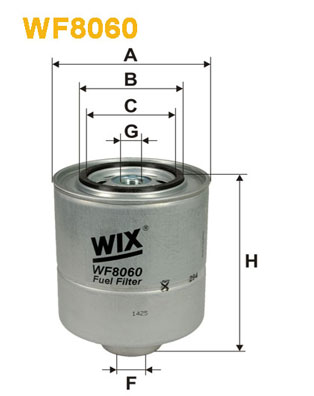 Brandstoffilter Wix Filters WF8060