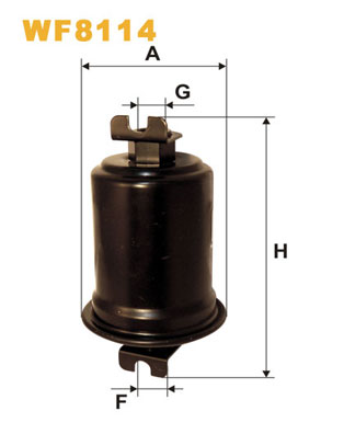 Brandstoffilter Wix Filters WF8114