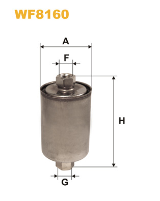 Brandstoffilter Wix Filters WF8160