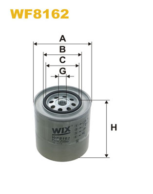 Brandstoffilter Wix Filters WF8162