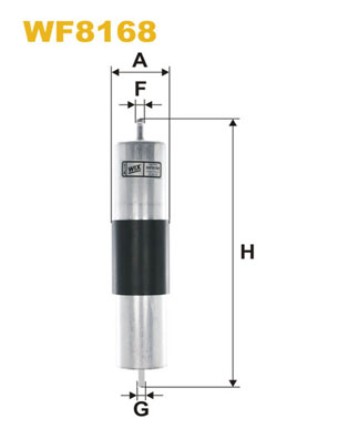 Brandstoffilter Wix Filters WF8168