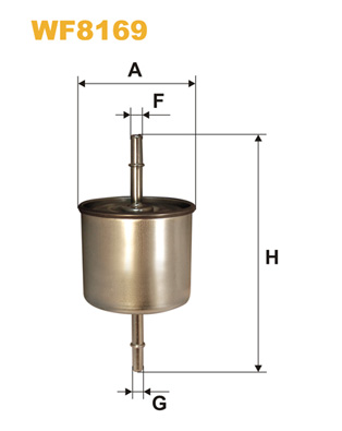 Brandstoffilter Wix Filters WF8169