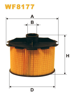 Brandstoffilter Wix Filters WF8177