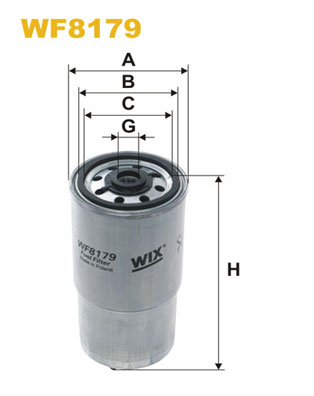 Brandstoffilter Wix Filters WF8179