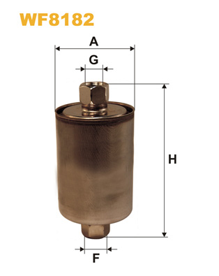 Brandstoffilter Wix Filters WF8182