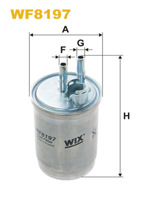 Brandstoffilter Wix Filters WF8197