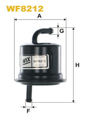 Brandstoffilter Wix Filters WF8212