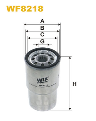 Brandstoffilter Wix Filters WF8218