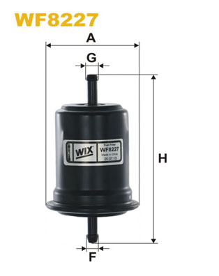 Brandstoffilter Wix Filters WF8227