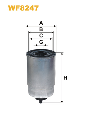 Brandstoffilter Wix Filters WF8247