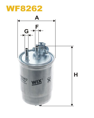 Brandstoffilter Wix Filters WF8262