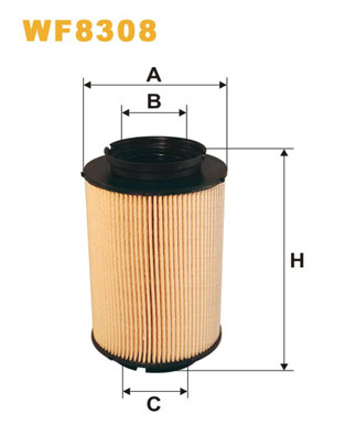 Brandstoffilter Wix Filters WF8308