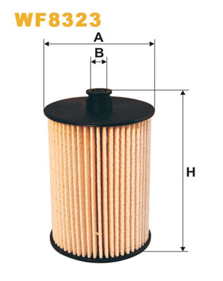 Brandstoffilter Wix Filters WF8323