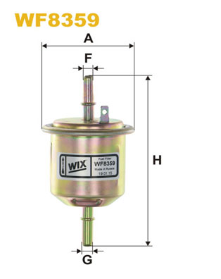 Brandstoffilter Wix Filters WF8359