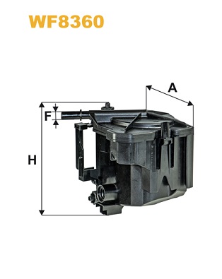 Brandstoffilter Wix Filters WF8360