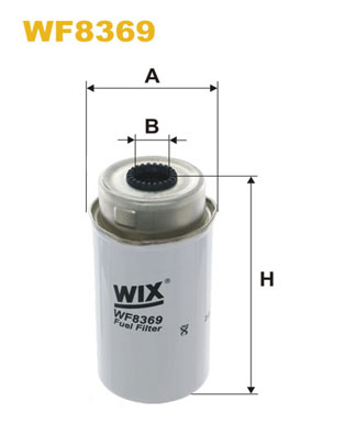 Brandstoffilter Wix Filters WF8369