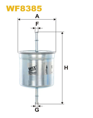 Brandstoffilter Wix Filters WF8385