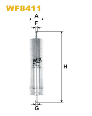 Brandstoffilter Wix Filters WF8411