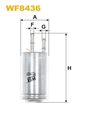 Brandstoffilter Wix Filters WF8436