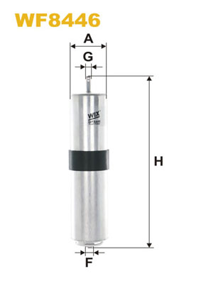 Brandstoffilter Wix Filters WF8446