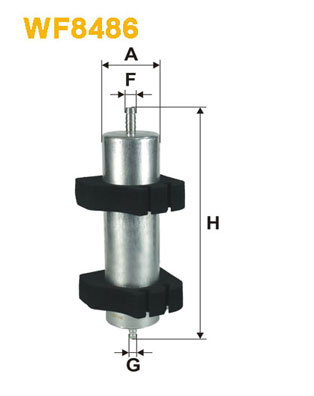 Brandstoffilter Wix Filters WF8486