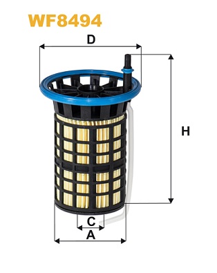 Brandstoffilter Wix Filters WF8494