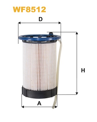 Brandstoffilter Wix Filters WF8512