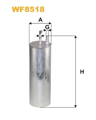 Brandstoffilter Wix Filters WF8518