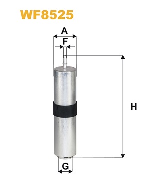 Brandstoffilter Wix Filters WF8525