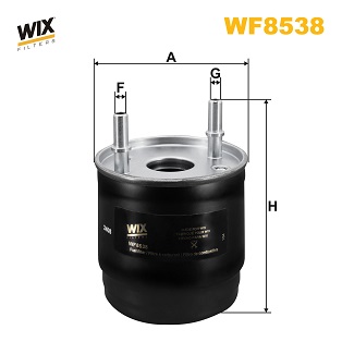 Brandstoffilter Wix Filters WF8538