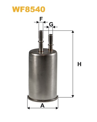 Brandstoffilter Wix Filters WF8540