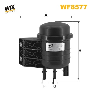 Brandstoffilter Wix Filters WF8577