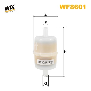 Brandstoffilter Wix Filters WF8601