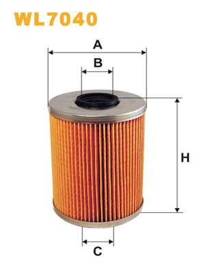 Oliefilter Wix Filters WL7040