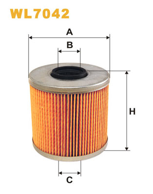 Oliefilter Wix Filters WL7042