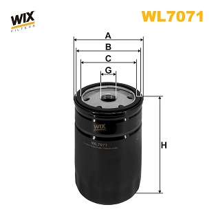 Oliefilter Wix Filters WL7071