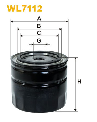 Oliefilter Wix Filters WL7112