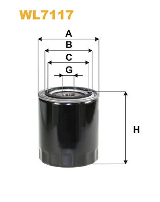 Oliefilter Wix Filters WL7117