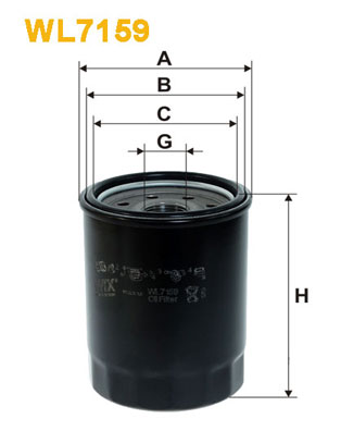 Oliefilter Wix Filters WL7159