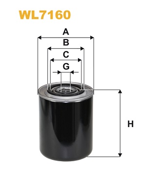 Oliefilter Wix Filters WL7160