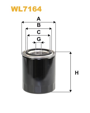 Oliefilter Wix Filters WL7164