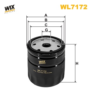 Oliefilter Wix Filters WL7172