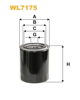 Oliefilter Wix Filters WL7175