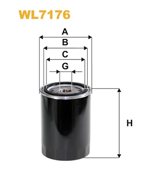 Oliefilter Wix Filters WL7176