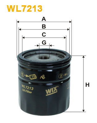 Oliefilter Wix Filters WL7213